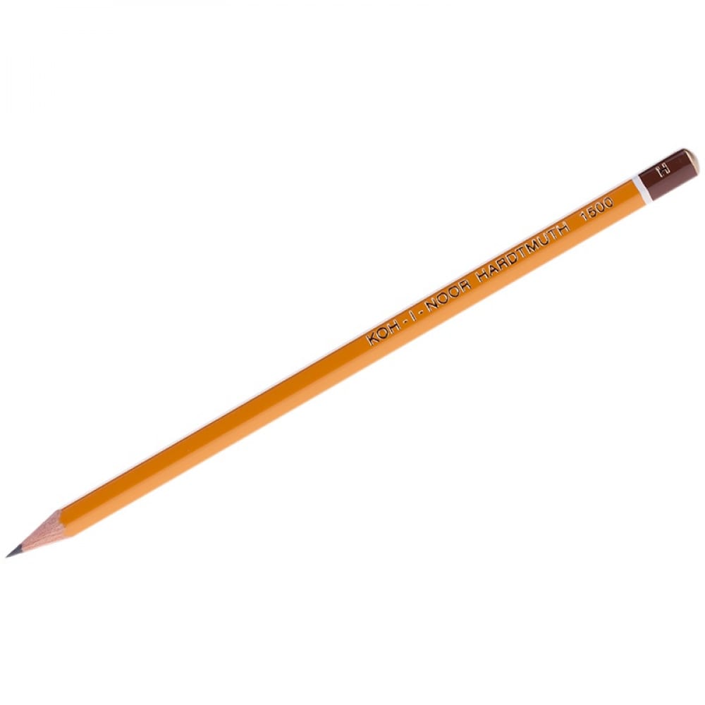 Заточенный чернографитный карандаш Koh-I-Noor карандаш чернографитный koh i noor gold star b