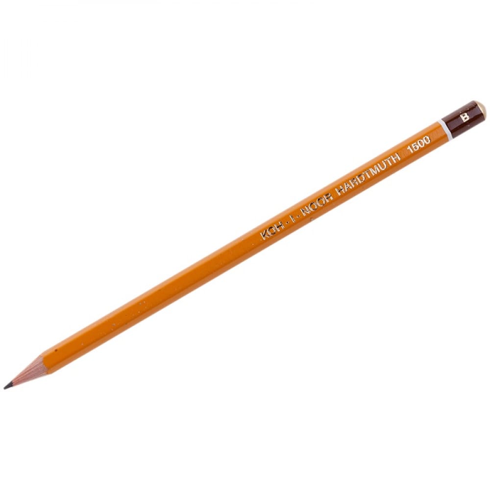 Заточенный чернографитный карандаш Koh-I-Noor карандаш чернографитный devente pastel нв 2 мм трехгранный заточенный микс
