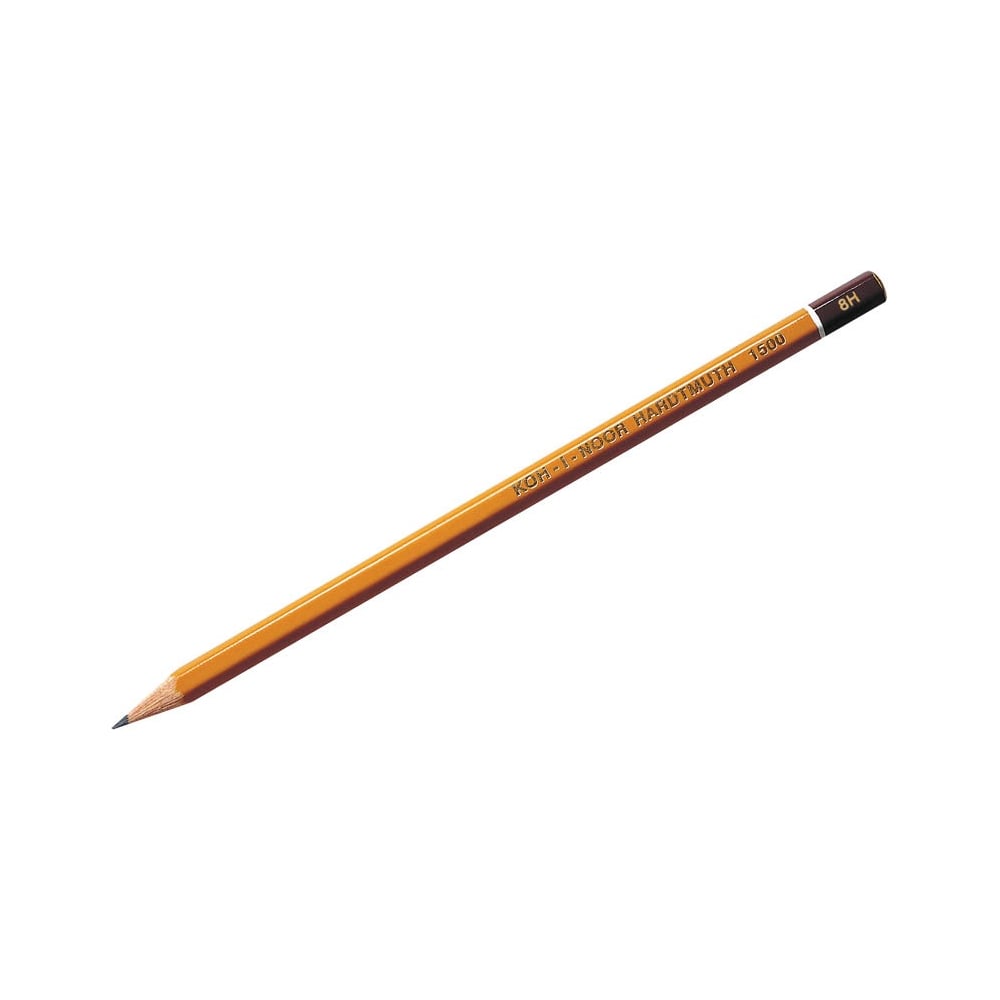 Заточенный чернографитный карандаш Koh-I-Noor заточенный трехгранный чернографитный карандаш schoolformat