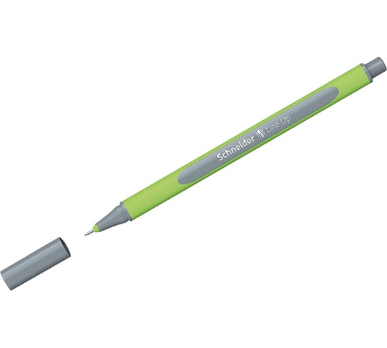 Изображение товара Набор ручек капиллярных Schneider, 10 шт в наборе, Line-Up серебристо-серая, 0,4 мм 191012