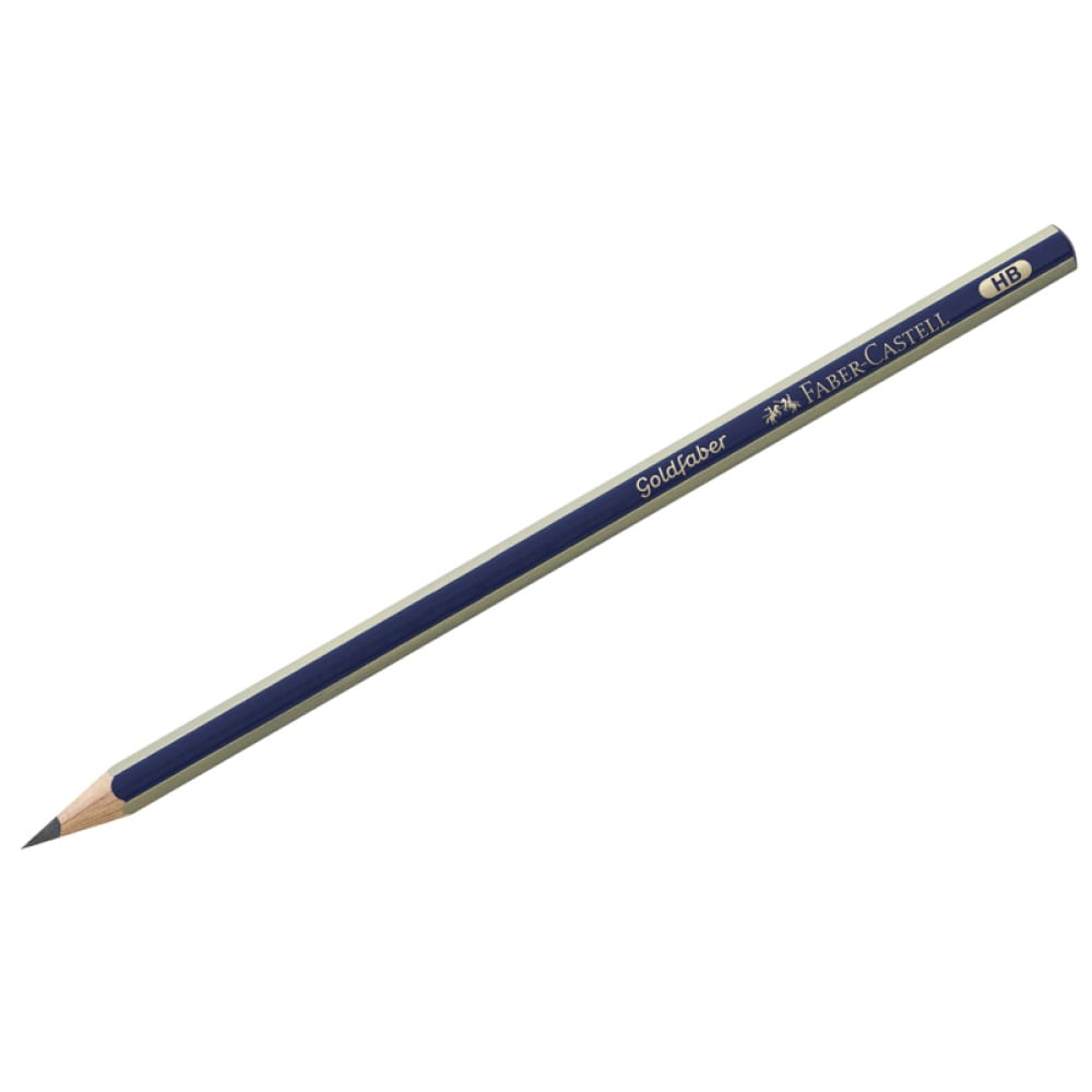 Заточенный чернографитный карандаш Faber-Castell заточенный чернографитный карандаш attache selection
