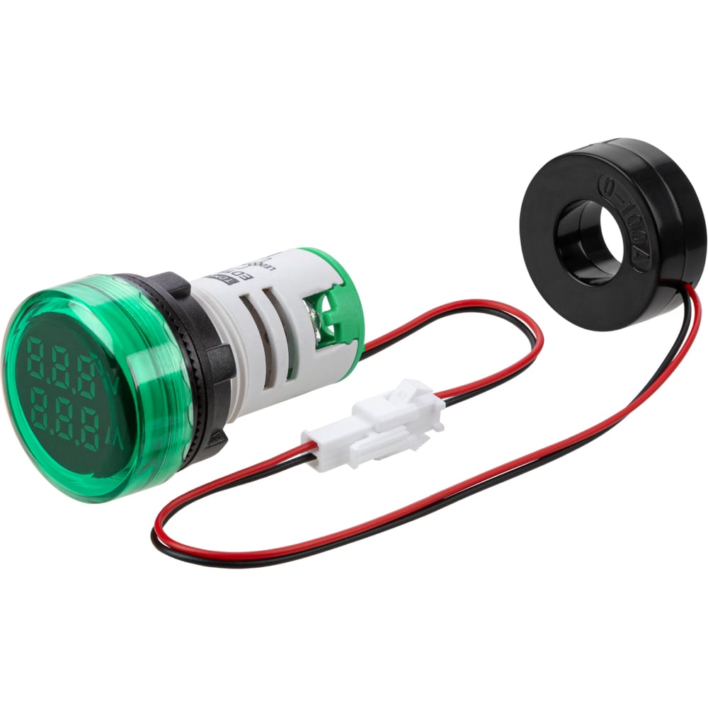 Изображение товара Индикатор напряжения и тока TDM ELECTRIC ED16-22VAD, 500В, 100А Изображение товара Индикатор напряжения и тока TDM ELECTRIC ED16-22VAD, 500В, 100А