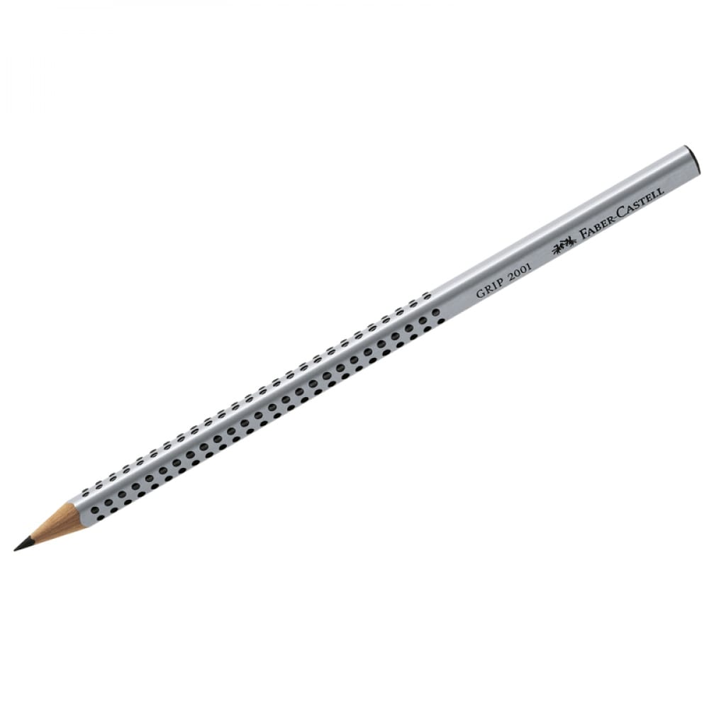 Заточенный чернографитный карандаш Faber-Castell ластик карандаш faber castell