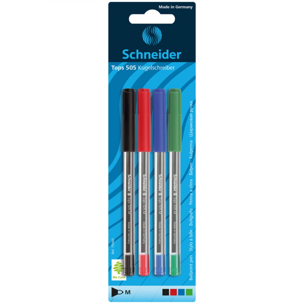 Набор шариковых ручек Schneider одноразовая ручка роллер schneider