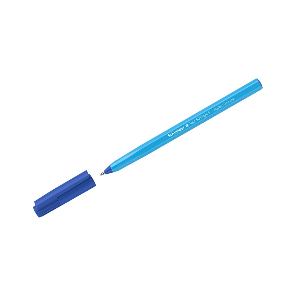 Шариковая ручка Schneider футляр для очков 15 5 х 6 х 3 см хлопушка голубой
