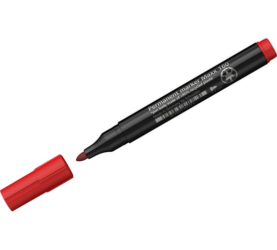 Изображение товара Перманентный маркер Schneider Maxx 160 красный, пулевидный, 3 мм 116002