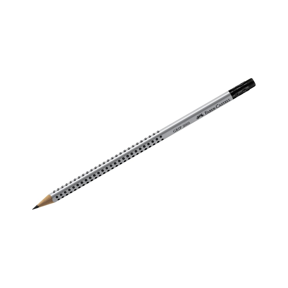 Заточенный чернографитный карандаш Faber-Castell карандаш чернографитный devente pastel нв 2 мм трехгранный заточенный микс