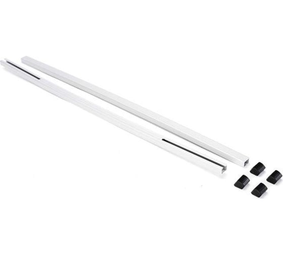 Изображение товара Дуги ATLANT 2 шт., алюминиевые, 126 см, прямоугольные, Тип B, серебристые 8826