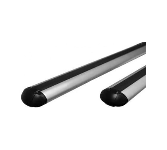 Изображение товара Дуги ATLANT 2 шт., алюминиевые, усиленные, 110 см, аэродинамичные, универсальные, серебристые 8827.01