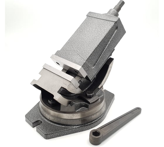 Изображение товара Поворотные наклонные тиски ТЕХНОРЕАЛ QHK100 100 мм МА320302015