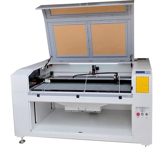 Изображение товара Лазерный СО2 станок Gray 1390H 100 Вт Reci W2, контроллер Ruida, Рабочее поле 130x90 см, CO-1390S