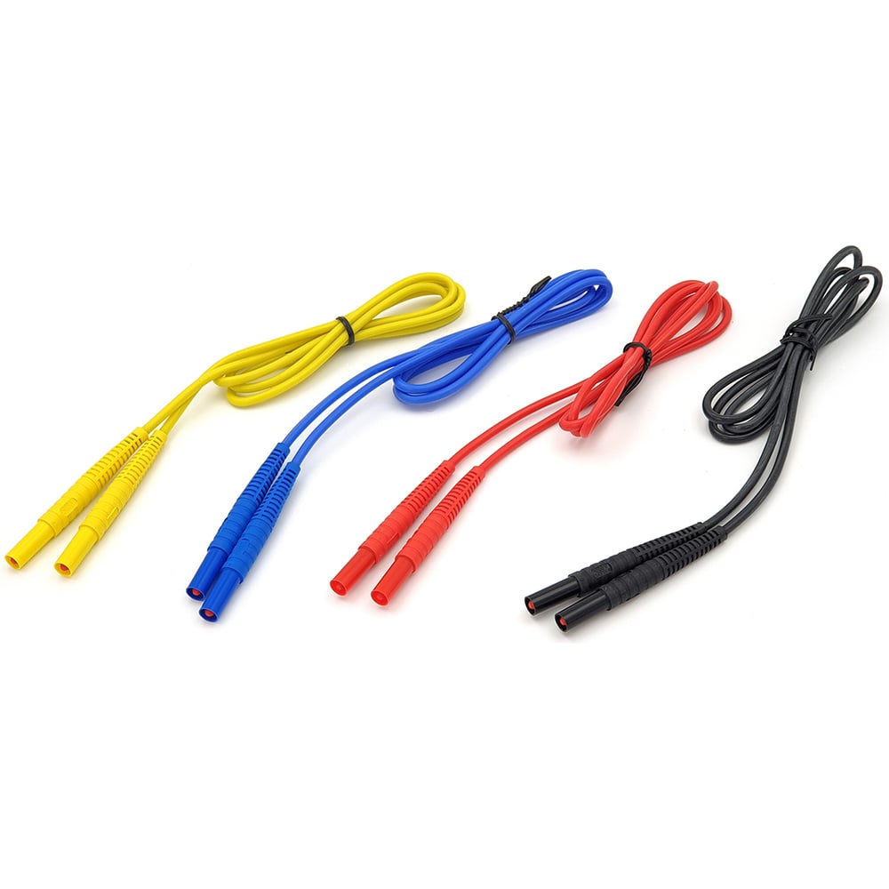 Комплект проводов измерительных (1.2 м; разъем  "банан"; 4 шт) SONEL WAPRZ1X24PRU