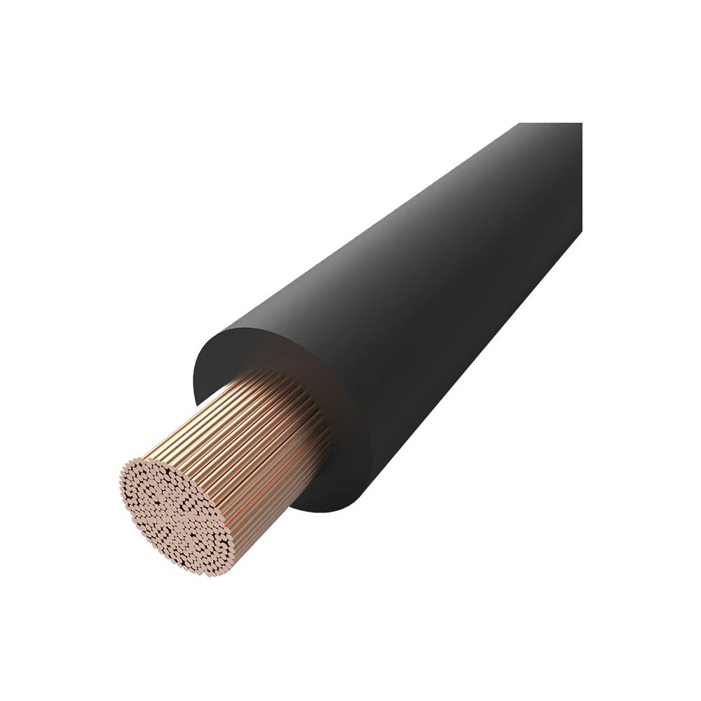 Изображение товара Кабель БУРЕВЕСТНИК резиновый негорючий КГН 1x1.5 мм2 100м