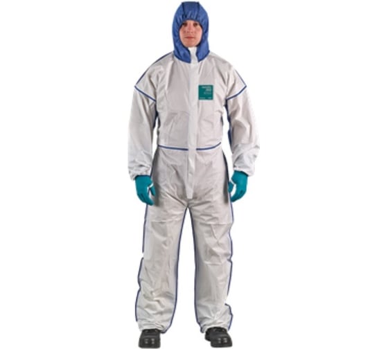 Изображение товара Комбинезон Ansell AlphaTec (Microgard) 1800 COMFORT, размер 2XL, 1шт 1800 комфорт2XL