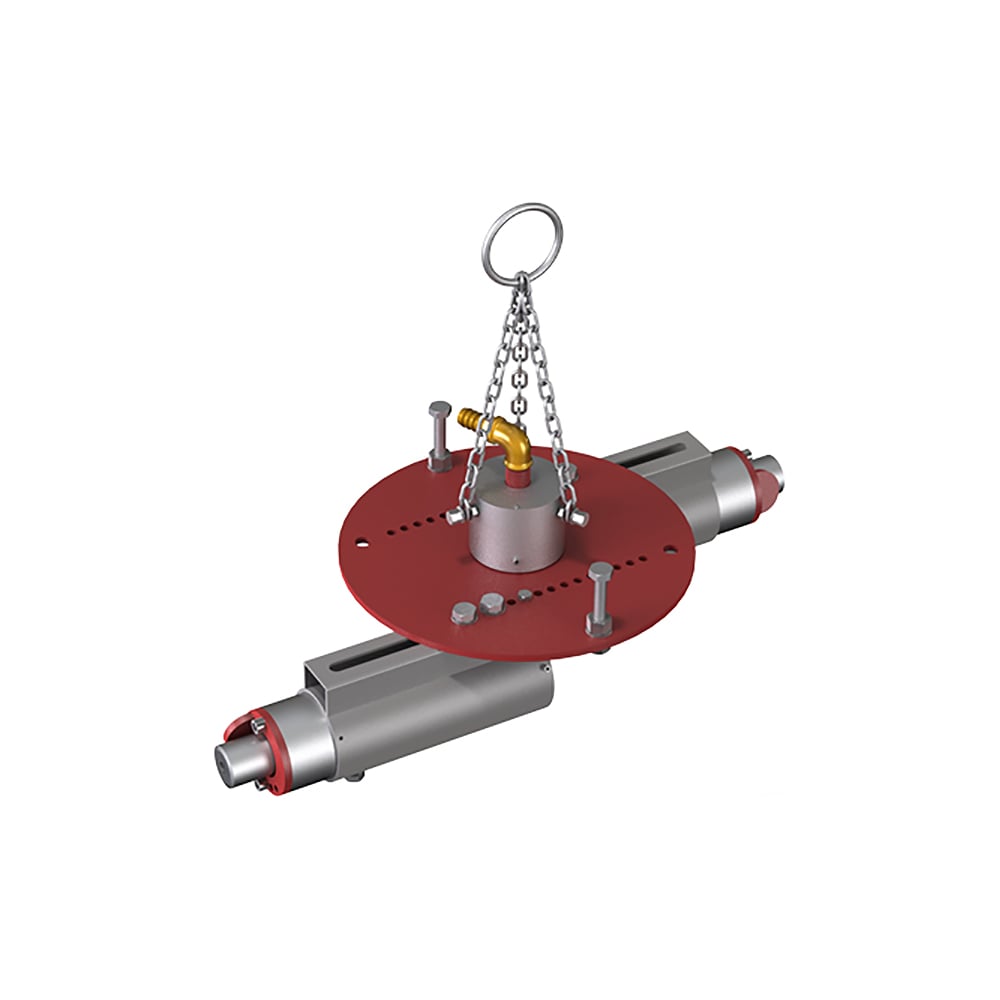 Изображение товара Пневматическая трамбовка AntalyaMakina BLG-002 для футеровки 300-450 мм двухголовочная
