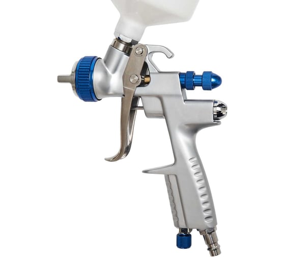 Изображение товара Краскопульт пневматический Polyecs LVMP AIR, арт. POL801AG_2, дюза 2 мм верхний бачок 600 мл POL-801AG-2