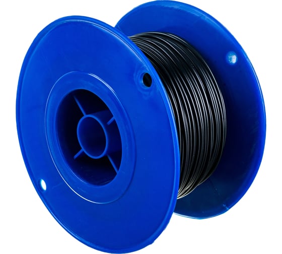 Изображение товара Провод ПГВА ДИАЛУЧ 0,75 черный (катушка-100м), бух. ПГВА 0,75 черный