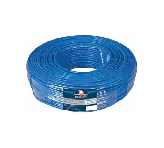 Изображение товара Провод ПГВА ДИАЛУЧ 1,0 синий (катушка-100м), бух. ПГВА 1,0 синий