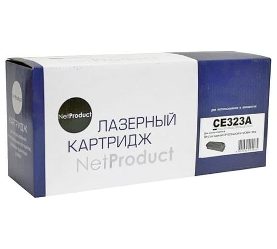 Изображение товара Картридж NetProduct для HP CLJ Pro CP1525/CM1415, M, 1,3K N-CE323A