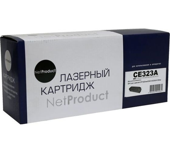 Изображение товара Картридж NetProduct для HP CLJ Pro CP1525/CM1415, Y, 1,3K N-CE322A