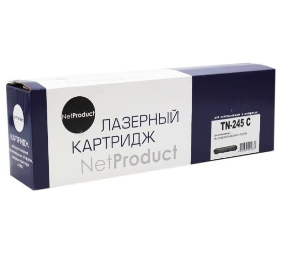 Изображение товара Тонер-картридж NetProduct для Brother HL-3140CW/3150CDW/3170CDW, C, 2,2K N-TN-245C