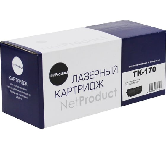 Изображение товара Тонер-картридж NetProduct для Kyocera FS-1320D/1370DN/ECOSYS P2135d, 7,2K N-TK-170