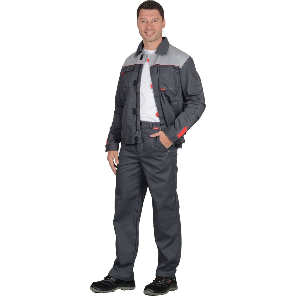 Изображение товара Летний костюм СИРИУС ФАВОРИТ тёмно-серый р.104-108