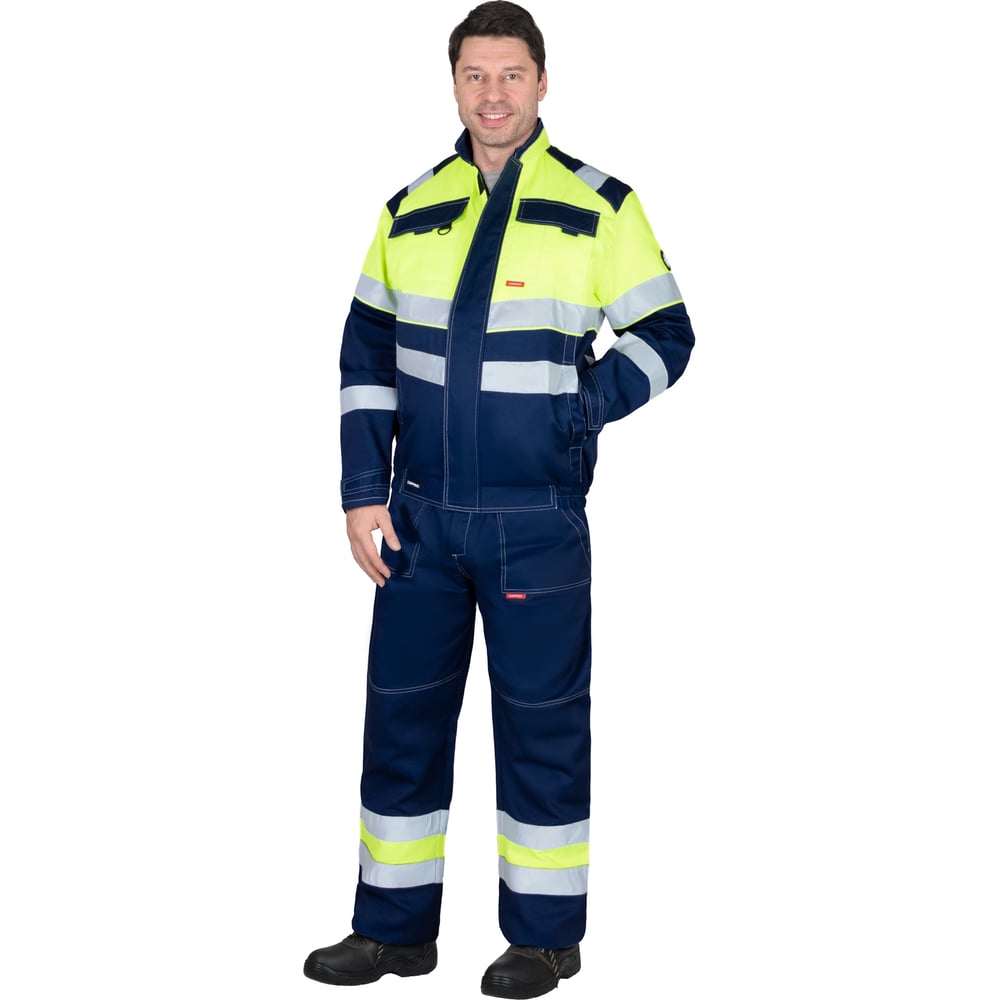 Изображение товара Костюм мужской СИРИУС Навигатор-2Р водоотталкивающий с светоотражающими полосами