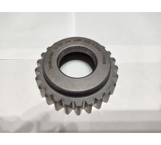 Изображение товара Долбяк чашечный Металлорежущий инструмент 30 град. m=4.0 z=25 (2540-0051) Р6М5 Кл.А 6382022