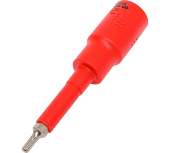 Изображение товара Насадка торцевая диэлектрическая HEX (4х120 мм; 1/2") KING TONY 4035VE04