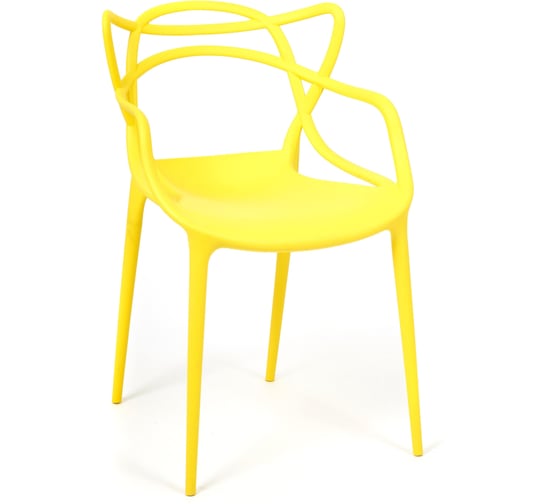 Изображение товара Стул Tetchair Cat Chair (mod. 028) пластик, желтый 24784