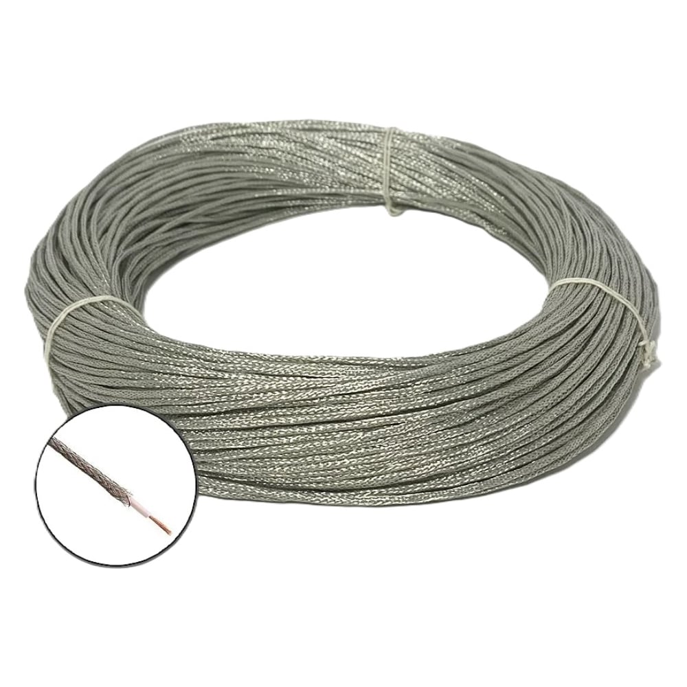 Изображение товара Термостойкий монтажный провод БУРЕВЕСТНИК МГТФЭ 1x0.75 мм2 150м