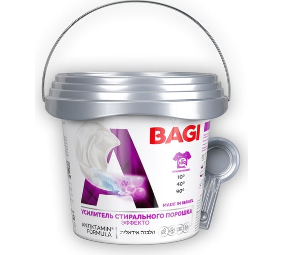 Изображение товара Концентрированный усилитель стирального порошка Bagi Эффекто 400 г 1015050038