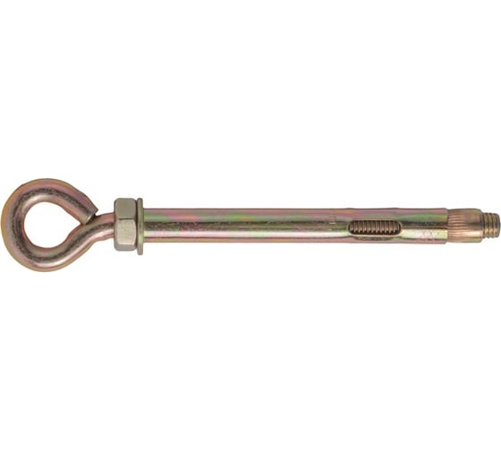 Изображение товара Анкер с кольцом КРЕП-КОМП м10, 12х130, 3 шт. ако12130мф