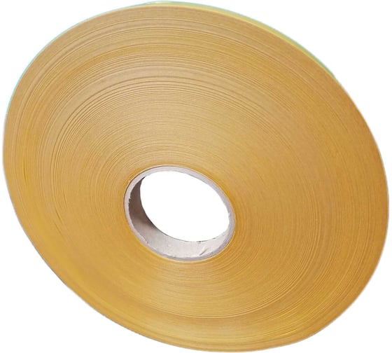 Изображение товара Двусторонняя упаковочная клейкая лента на нетканой основе Биком 20 мм х 250 м толщина 150 мкм 600505