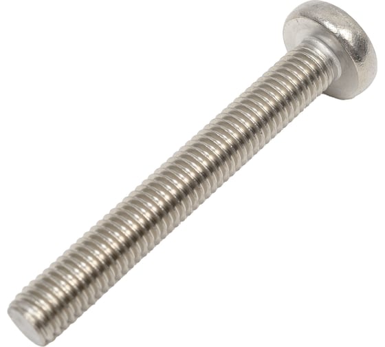 Изображение товара Винт КРЕП-КОМП полуцилиндрическая головка, нержавейка, DIN7985, А2, 8х60, 10 шт. вцн860мф