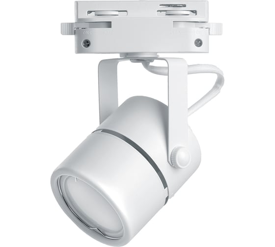 Изображение товара Трековый однофазный светильник на шинопровод FERON GU10, AL191, 50W, 230V, белый 41591