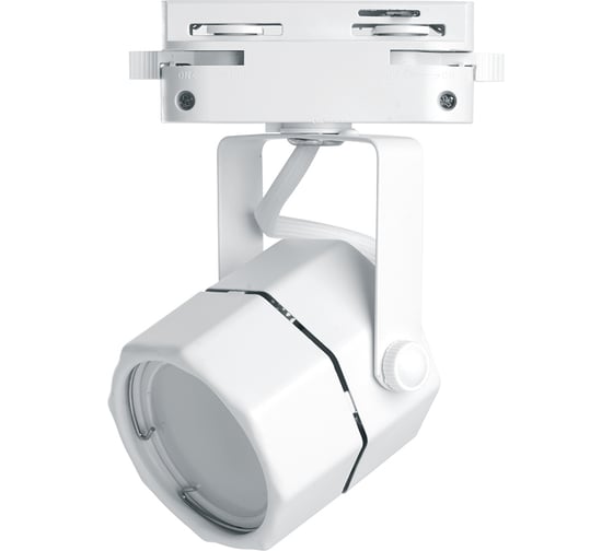 Изображение товара Трековый однофазный светильник на шинопровод FERON GU10, AL192, 50W, 230V, белый 41593