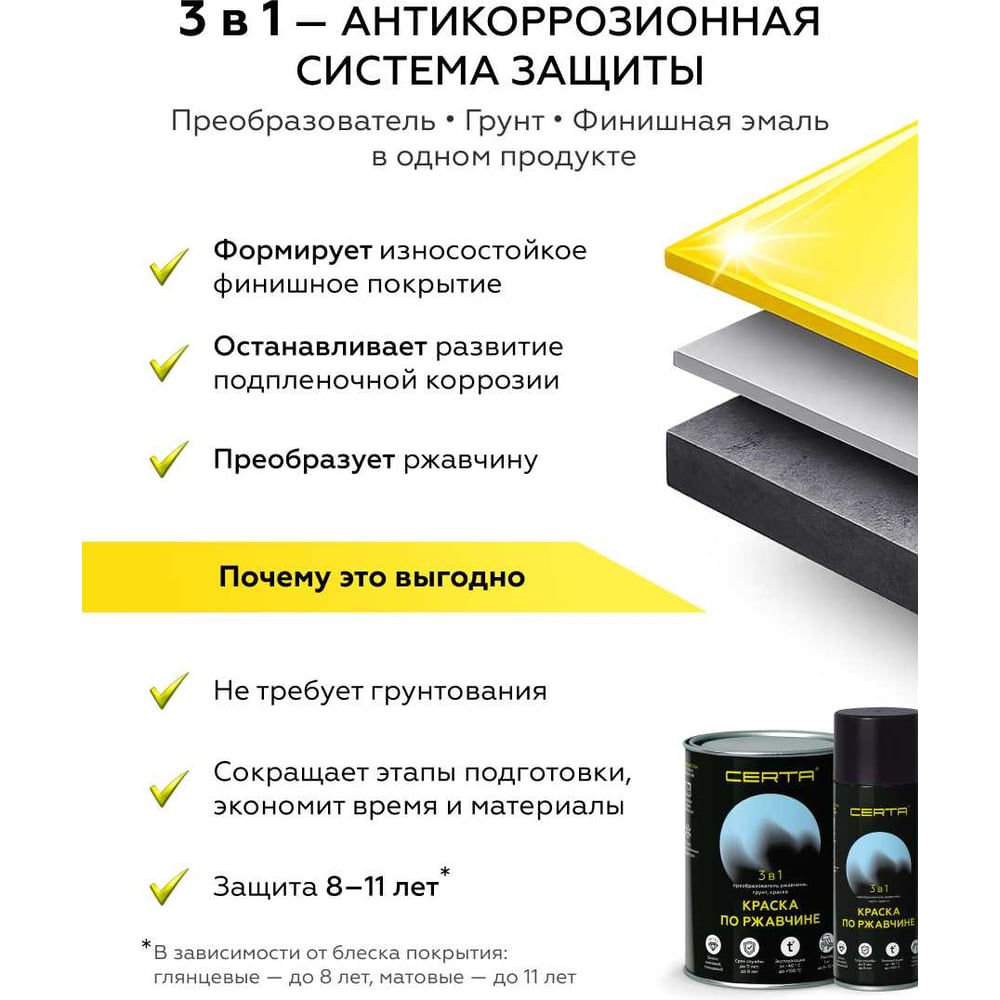 Изображение товара Быстросохнущая грунт-эмаль по металлу Certa 3 в 1 по ржавчине, матовая краска шоколад темный (\~RAL 8019) 0,8 кг KRGL0071 Изображение товара Быстросохнущая грунт-эмаль по металлу Certa 3 в 1 по ржавчине, матовая краска шоколад темный (\~RAL 8019) 0,8 кг KRGL0071
