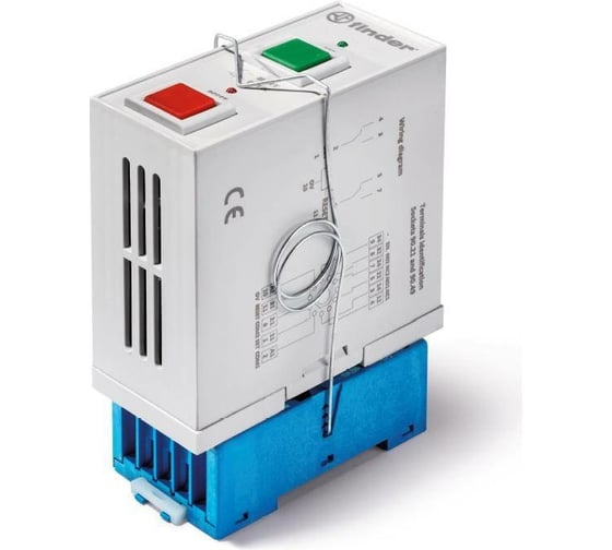 Изображение товара Промышленные бистабильные реле Finder, в компл с розеткой 90.21, кнопки set, reset, 2, RB2290249021