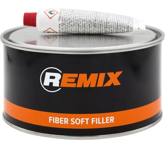 Изображение товара Полиэфирная шпатлевка со стекловолокном REMIX 2К 1,8 кг RM-FSF-1800
