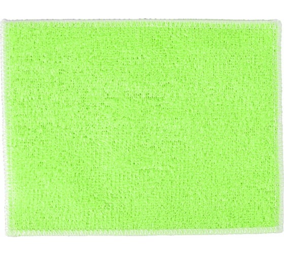 Изображение товара Салфетка двойная для уборки МУЛЬТИДОМ "Мягкочист", размер 18х23см,  3 цвета в ассортименте VL58-251