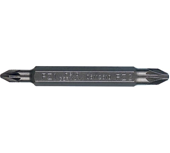 Изображение товара Бита двухсторонняя серия Industrial PZ1/PZ2, 60 мм Felo 06112610