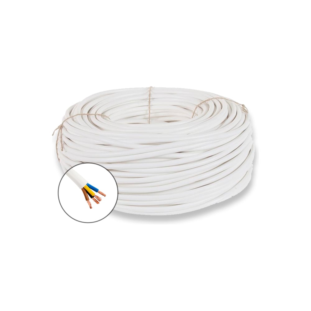 Изображение товара Провод бытовой БУРЕВЕСТНИК ПВСнг(A)-LS 4x4 мм2 30м бухта