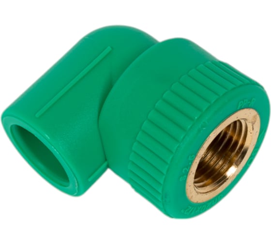 Изображение товара Комбинированный уголок Blue Ocean с внутренней резьбой, 20x1/2, полипропиленовый, зеленый PPRF/IT90E G -20x1/2