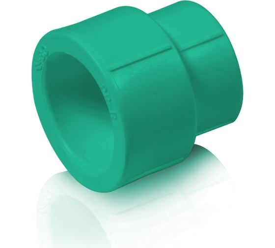 Изображение товара Переходная муфта Blue Ocean 32х20, полипропиленовая, зеленая PPRF/RC G