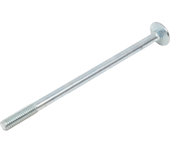 Изображение товара Мебельный болт КРЕП-КОМП цинк, DIN603, 6х110, пр. 5.8, 10 шт. бм6110мф