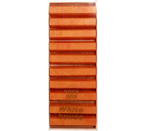 Изображение товара Воск для дерева White House (набор 10 шт; миланский орех светлый № 34) 14309