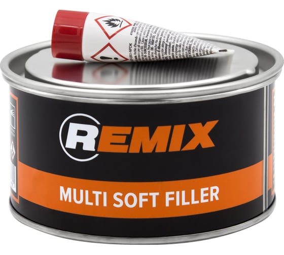 Изображение товара Полиэфирная универсальная шпатлевка REMIX 2К 0,38 кг RM-MSF-380