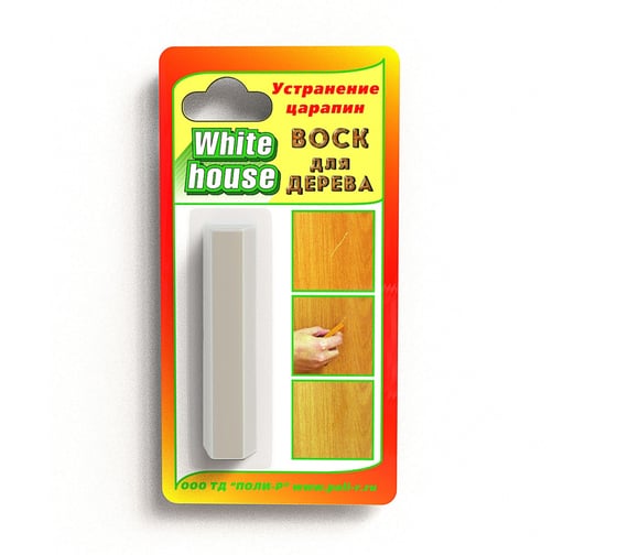 Изображение товара Воск для дерева White House (дуб беленый светлый № 54; 15 гр) 14262